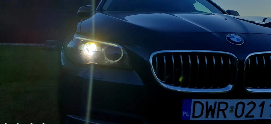 BMW Seria 5 cena 74900 przebieg: 221000, rok produkcji 2016 z Oława małe 352